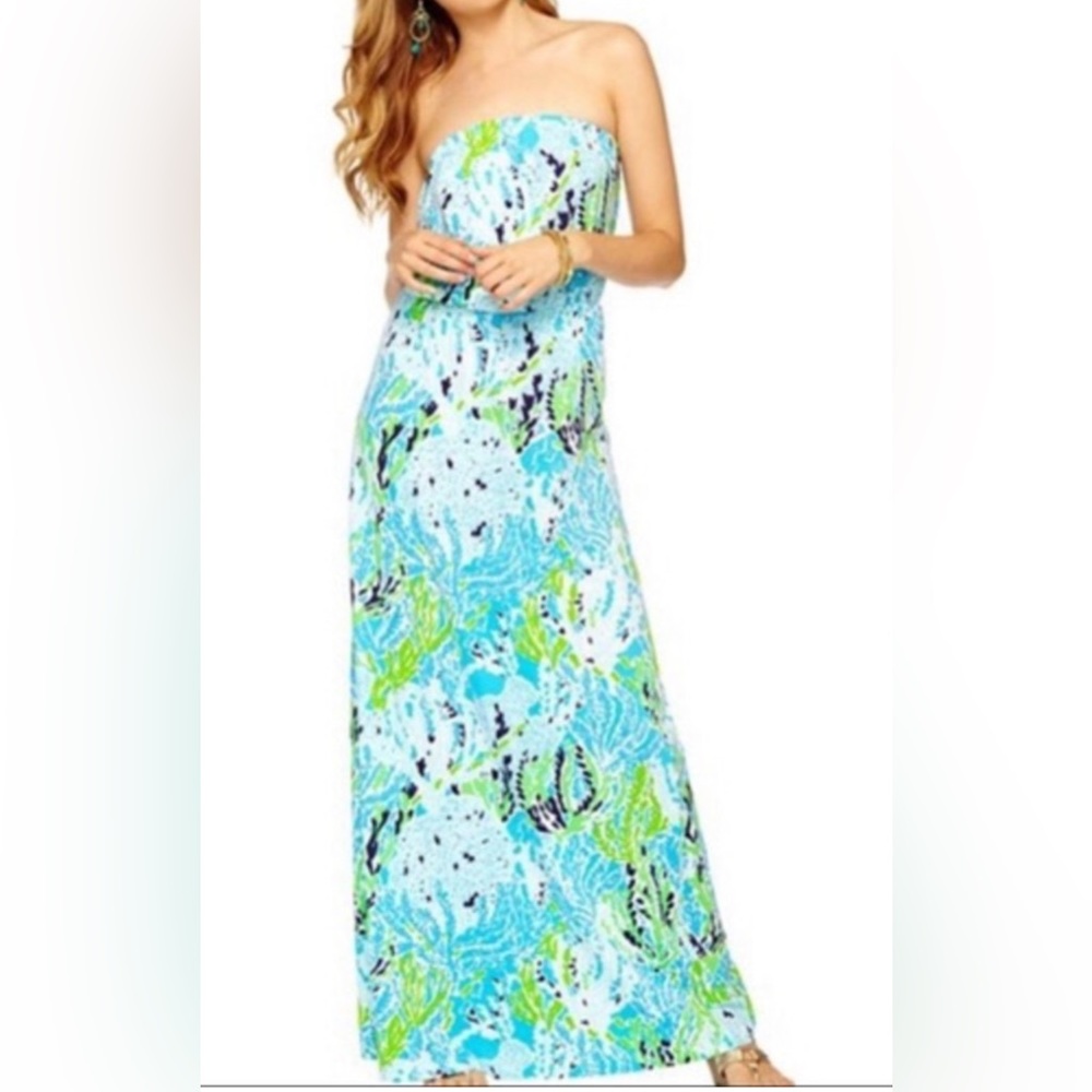 Lilly Pulitzer Marlisa Maxi Dress EUC Medium